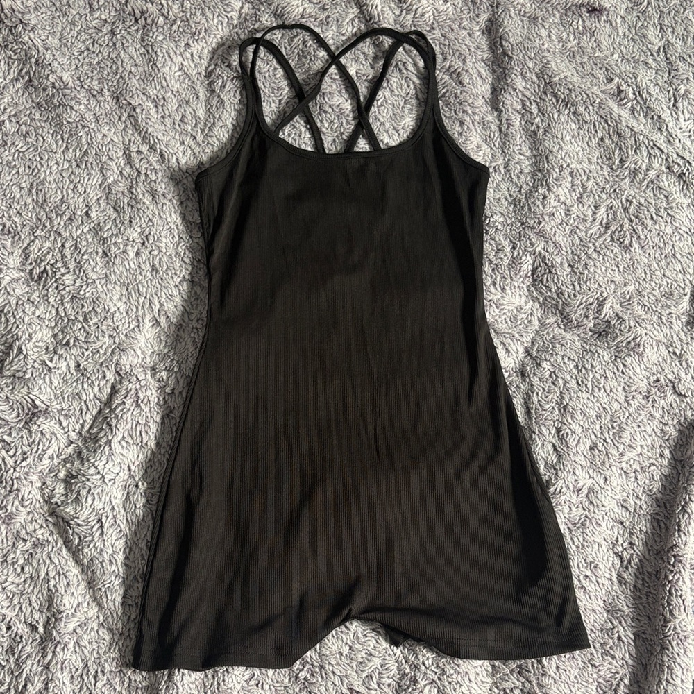 Black Strappy romper
